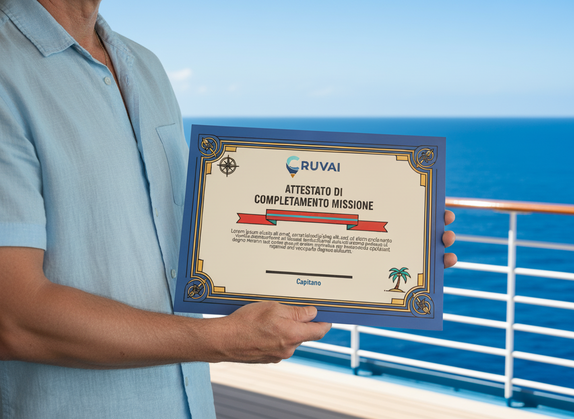 Obiettivi di missione durante la crociera